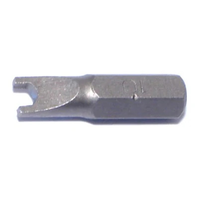 1/4" x 1" #10 Spanner Insert Bits (4 pcs.)