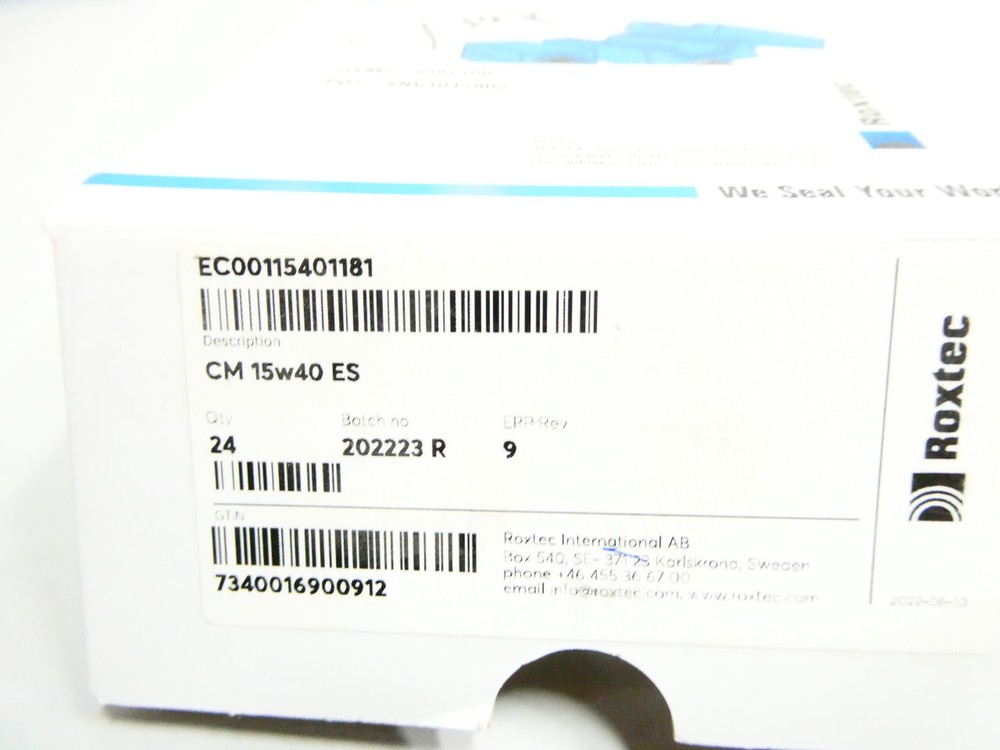 Pack Of 24 Roxtec CM15W40 Seal Module