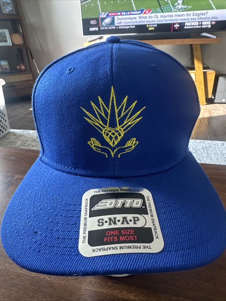 Milagro Tequila SnapBack Baseball Hat Blue New Cool Hat Adjustable
