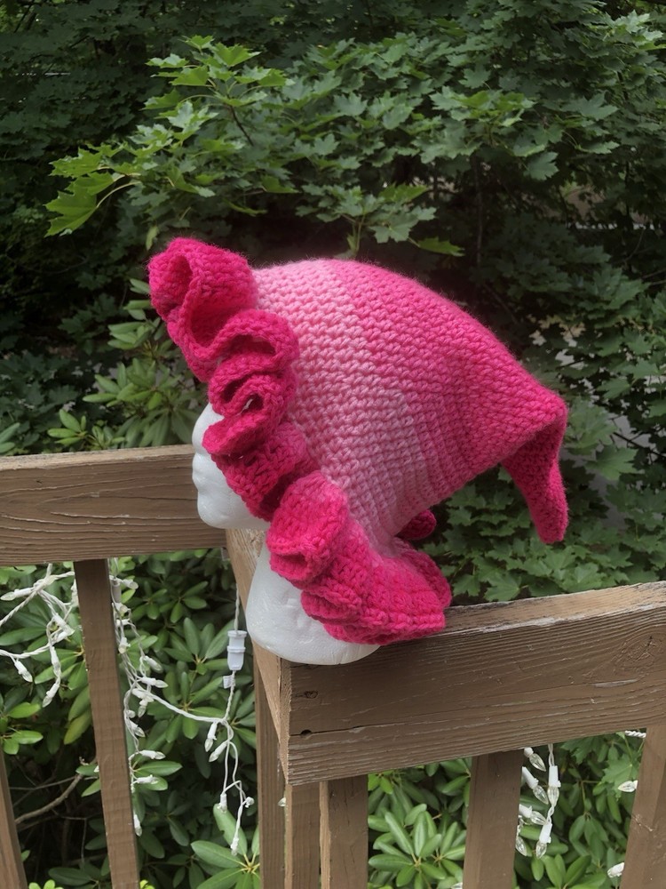 Crocheted Witch Hat Handmade