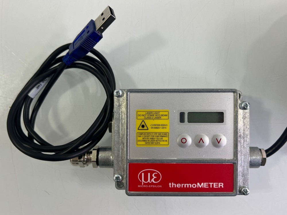 Micro-Epsilon Thermometer 3MH1-CF2-CB3 & CTLM-3H1CF2-C3