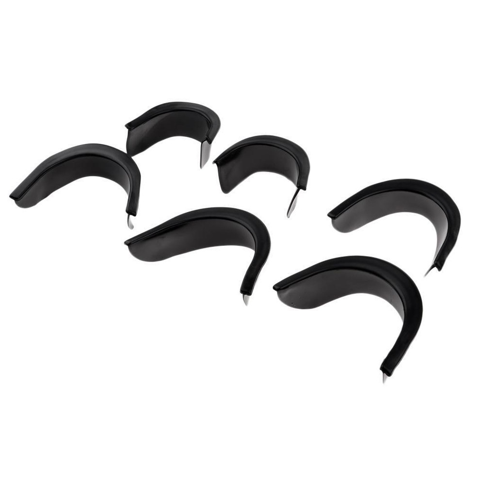 6 Pieces Rubber Pool Table Pocket Liners Billiard Accessory 4 corner 2 Sides