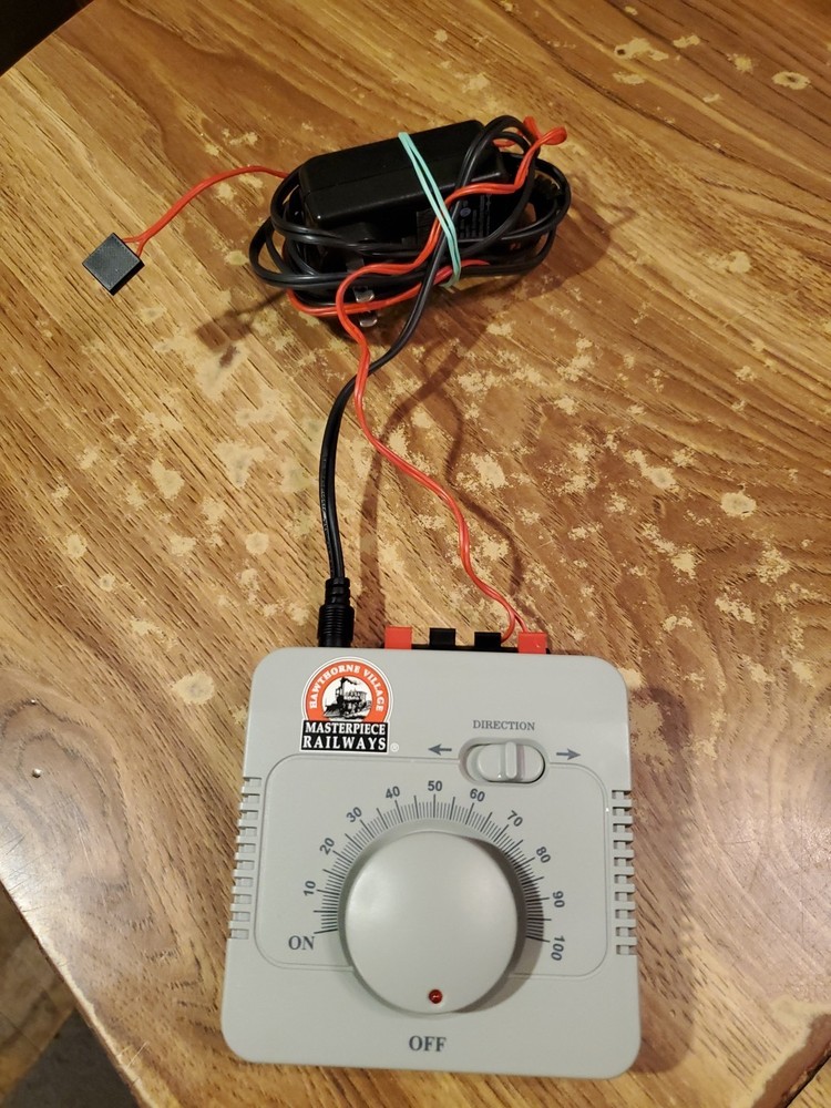 Hawthorne Village Masterpiece Railways Speed Controller W/ Power Supply