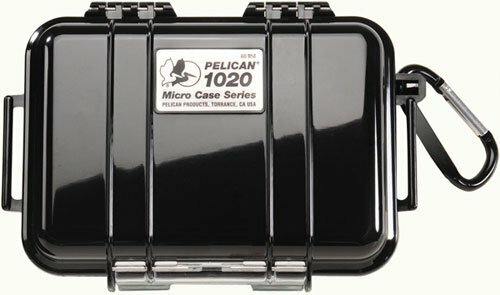 Pelican 1020 Solid Black Microcase