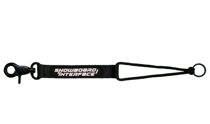 Snowboarding Short Leash - Black color