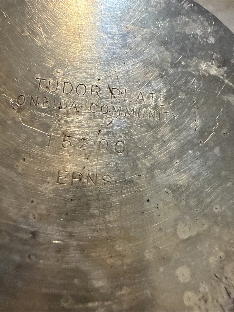6 Silver Plated Baby Cups As Is