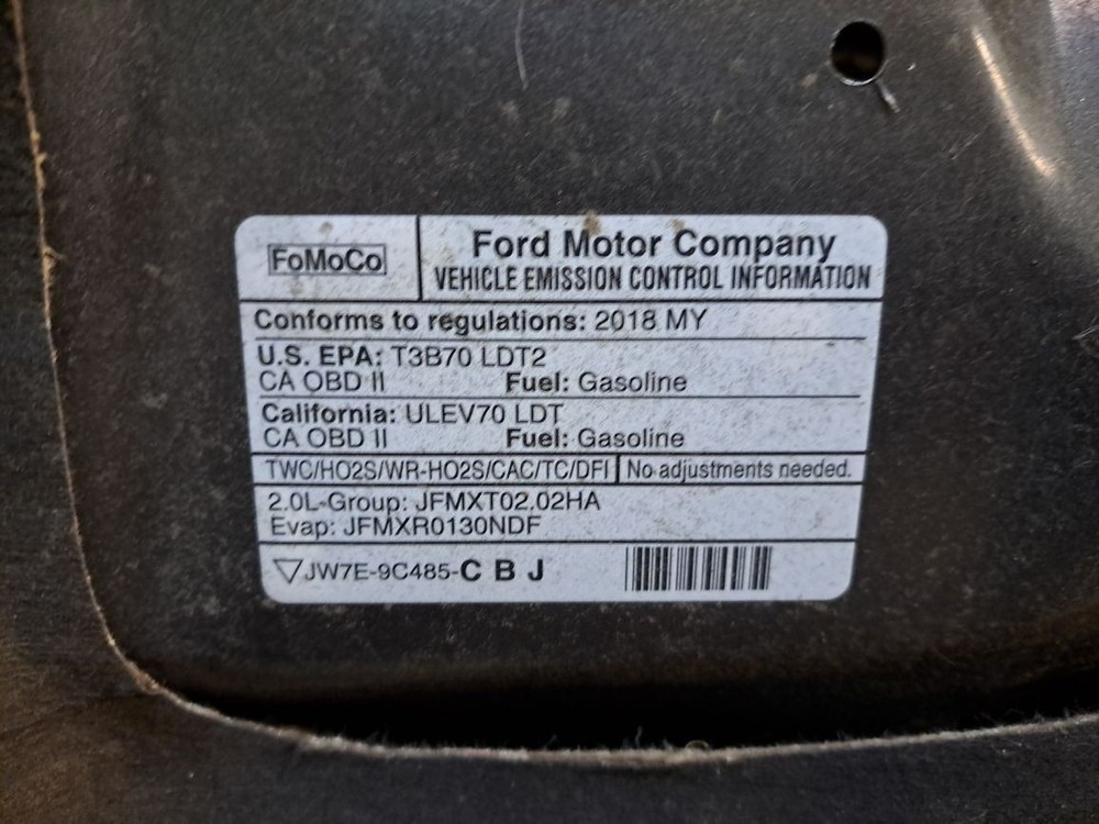 2018 Escape Amplifier Sku#4285931