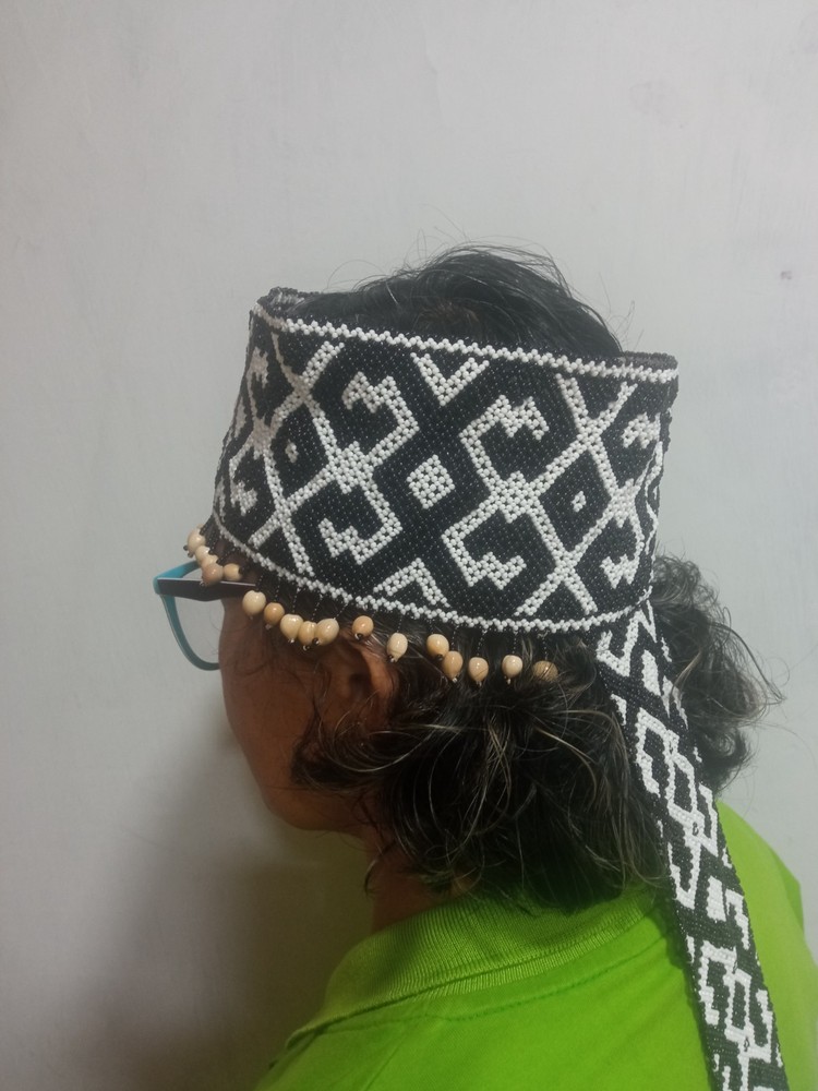 Shipibo Native Unique Unisex Hand Woven Head Band