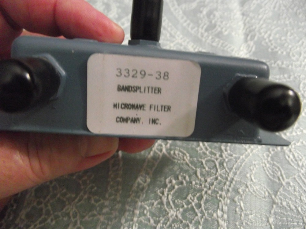 MICROWAVE FILTER COMPANY INC. BANDSPLITTER.