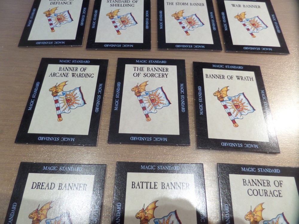 Warhammer Magic Standard Cards