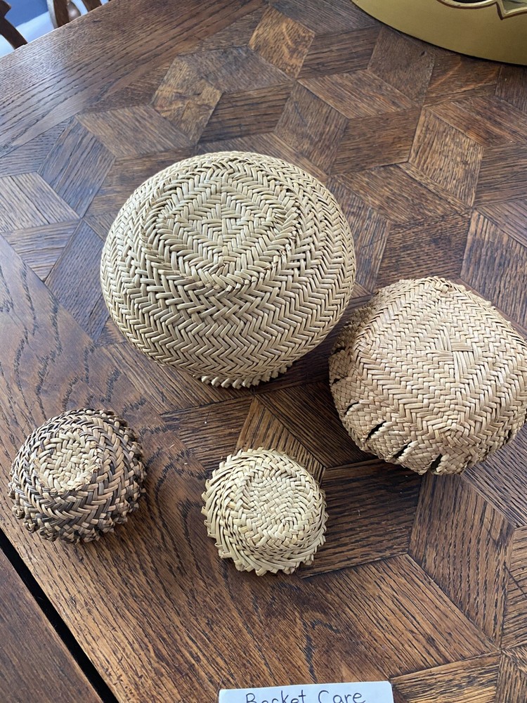 Peruvian Baskets. Set Of 4