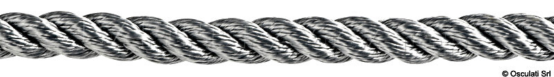 Osculati 3-strand line grey 12 mm