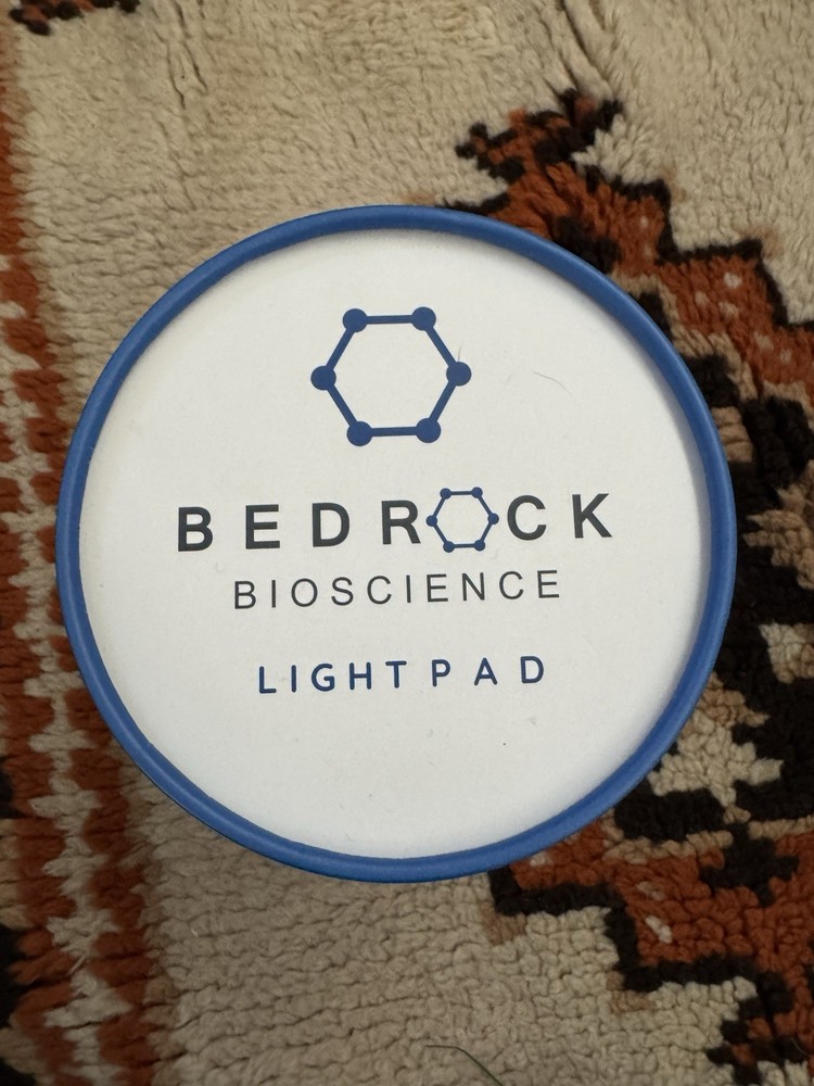 Bedrock BIOSCIENCE LIGHT PAD Neuropathy Arthritis Aches Pain Relief RED LED