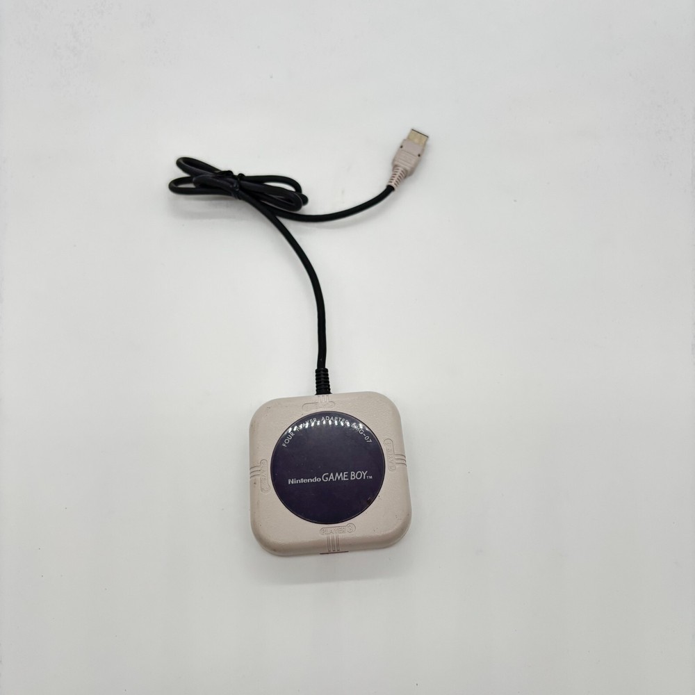Nintendo GameBoy DMG 07  Four Player Adapter Class B Computing Device Grey