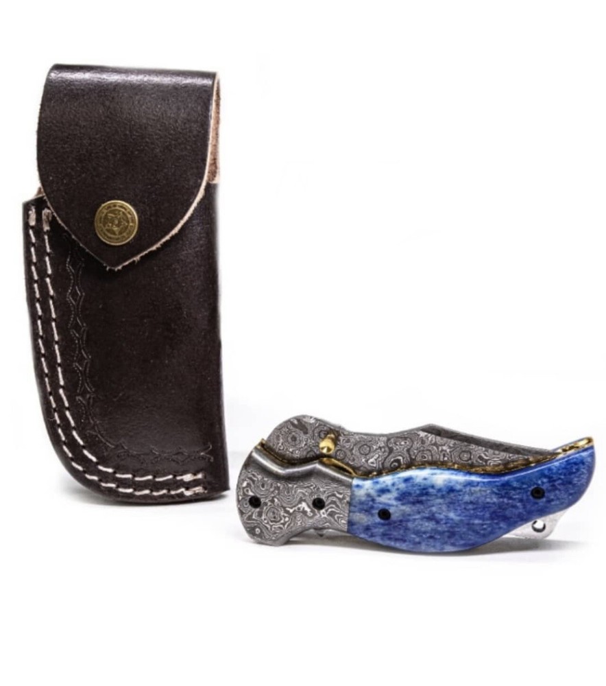 Damascus Steel Blade Knife