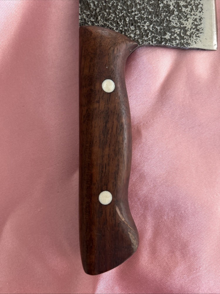 Cleaver knife vintage. Handmade