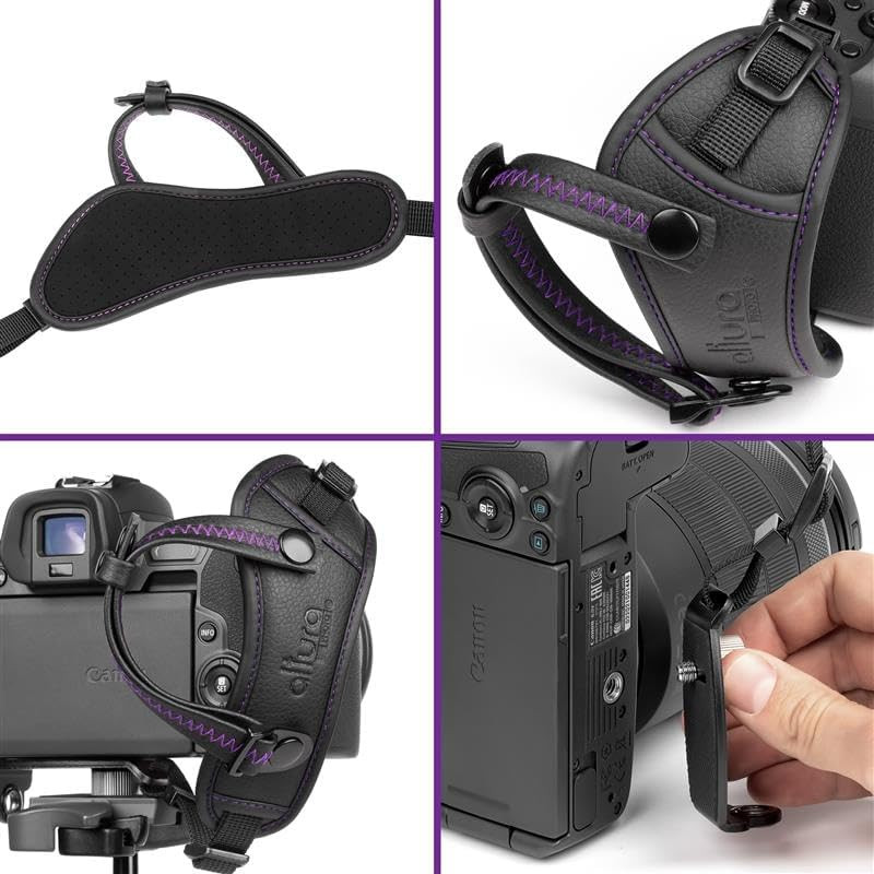 Camera Strap - Camera Wrist Strap with Rapid Fire Hand Grip, Padded Wrist Holder
