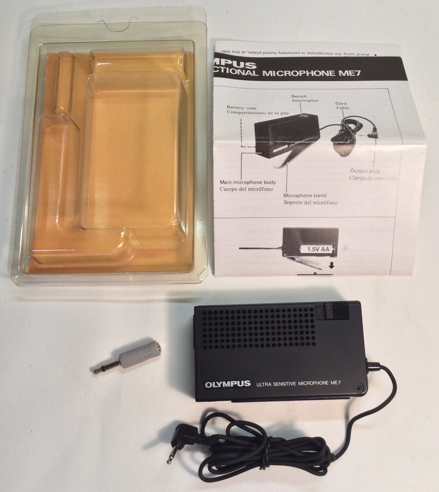 Olympus Ultra Sensitive Microphone ME 7 ~ Japan