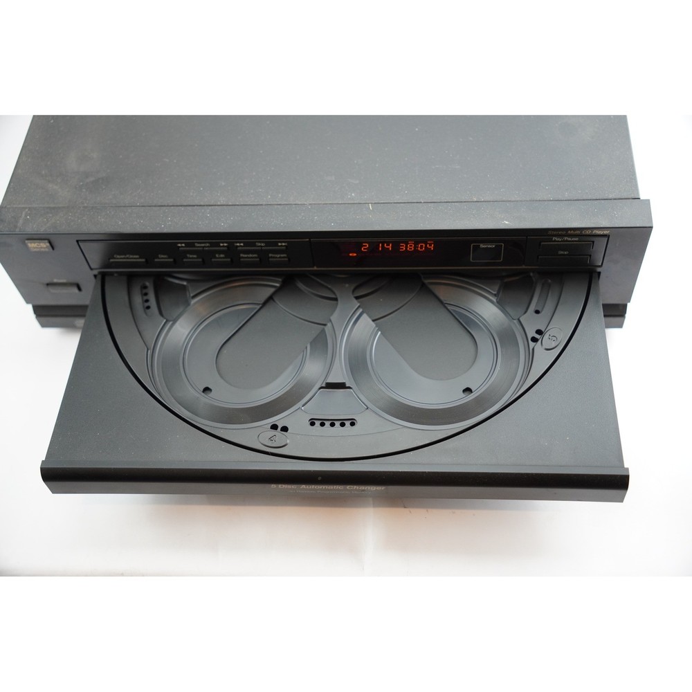 MCS 683-2260C 5 Disc CD Changer Player Black 30 Programmable Memory Good