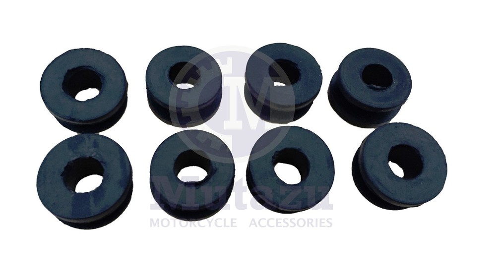 Mutazu Replacement Rubber Grommets for Universal Hard Saddle Bags