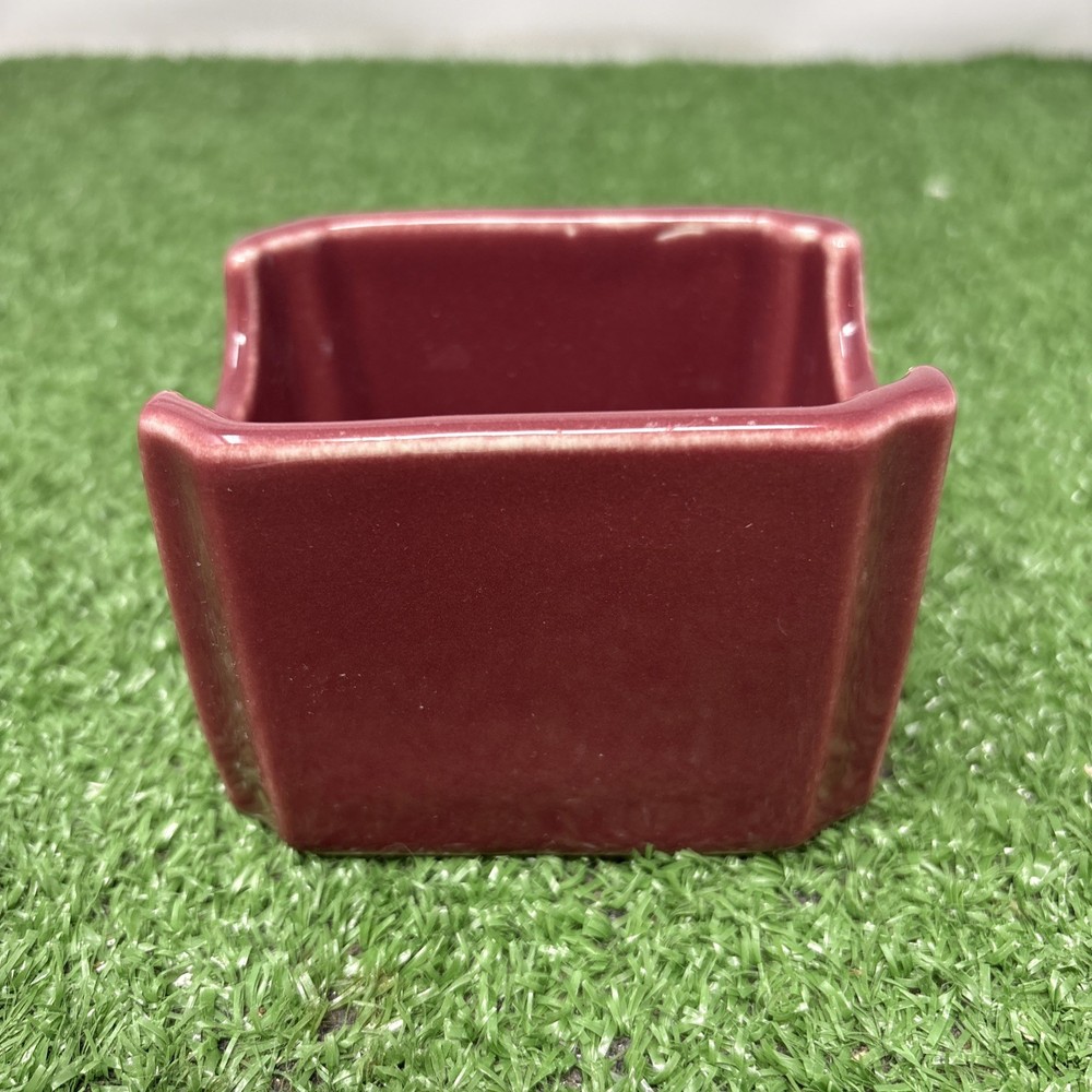 Hull Pottery Maroon Planter 716