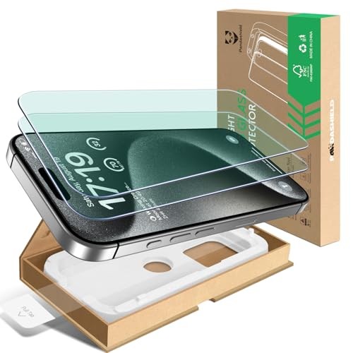2-Pack Screen Protector for [6.1"] Eye iPhone 15 Pro Anti-Blue Light