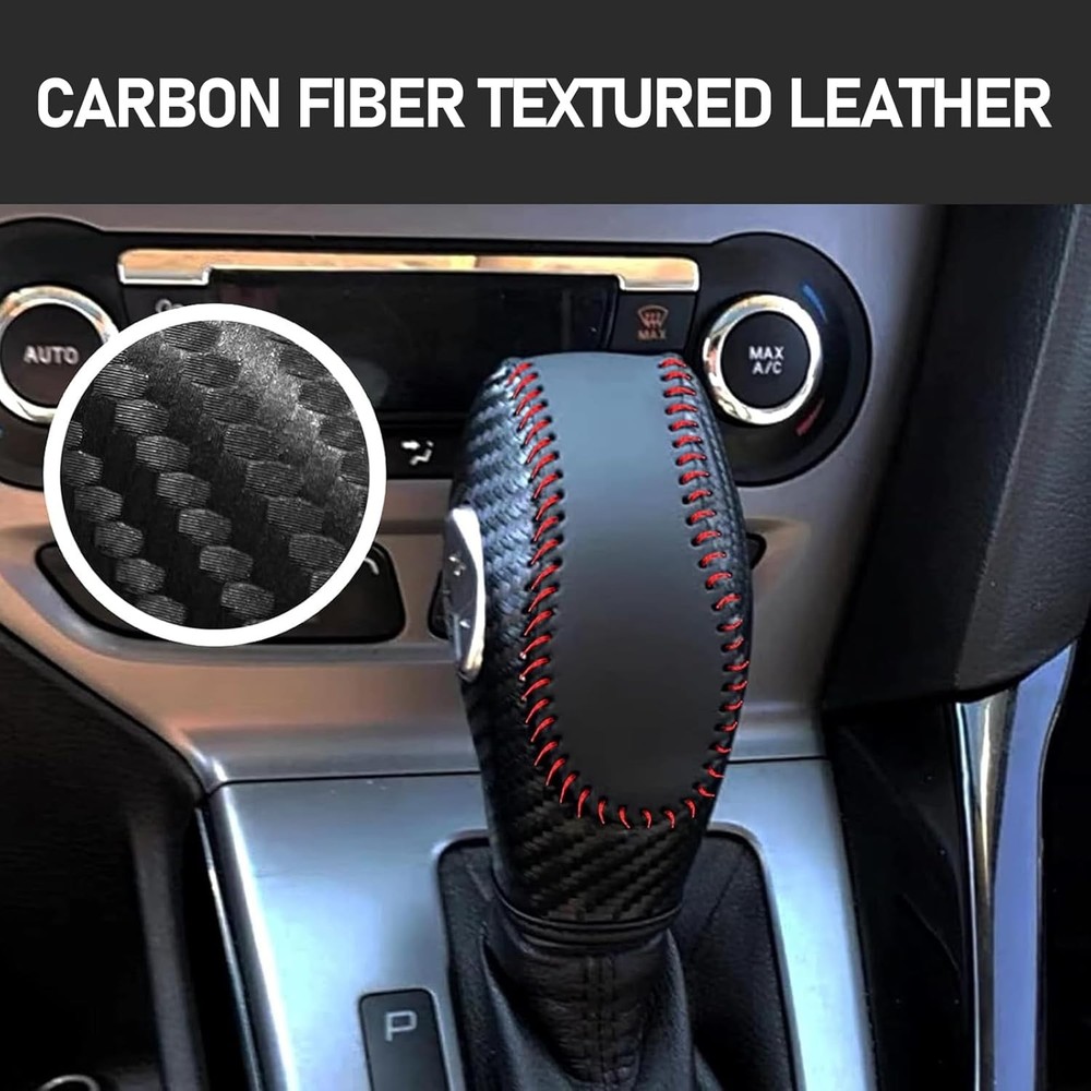 Pack-1 Car Gear Shift Knob Cover, Shift Knob Protector, Durable Automobile Inter