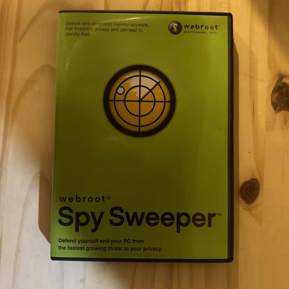 Webroot Spy Sweeper CD Rom