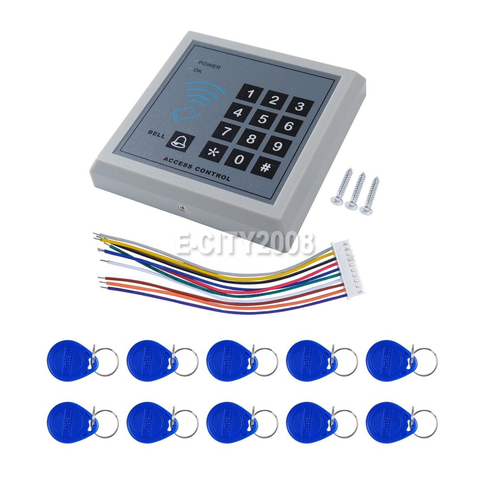 Electric RFID Magnetic Door Lock Access Controller System Maglock Card Keypad