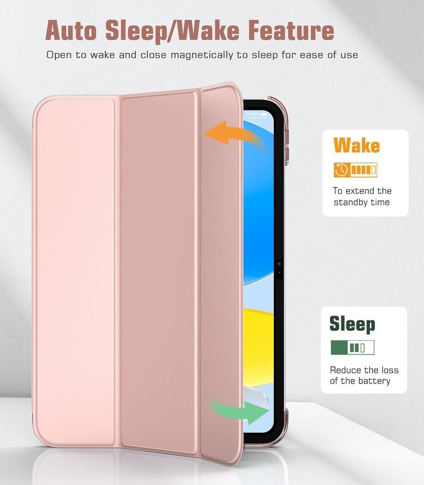 Case for iPad (A16) 11th Gen 11 Inch (2025) Multi-Angle Protective Stand Cover