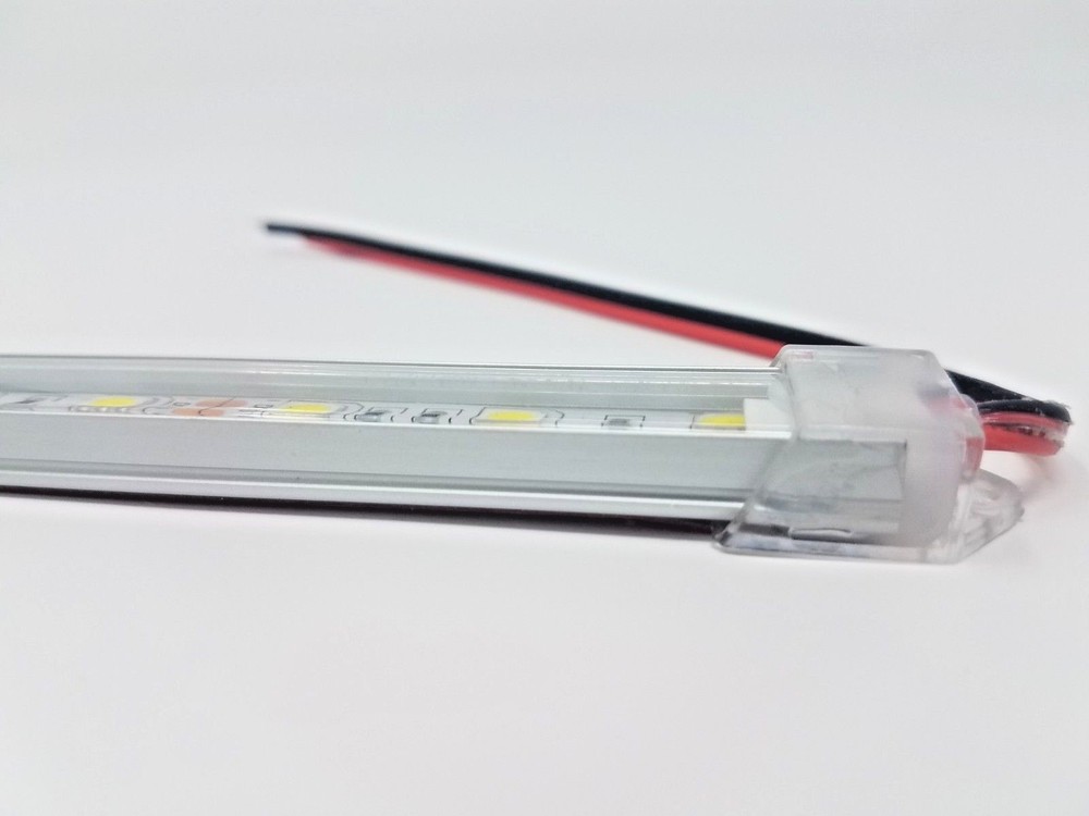 2 PACK - 20 inch Cool White Marine LED Light Strips IP65 Waterproof Rating