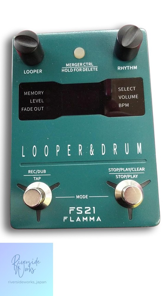 FLAMMA FS21 Looper & Rhythm Machine Pedal