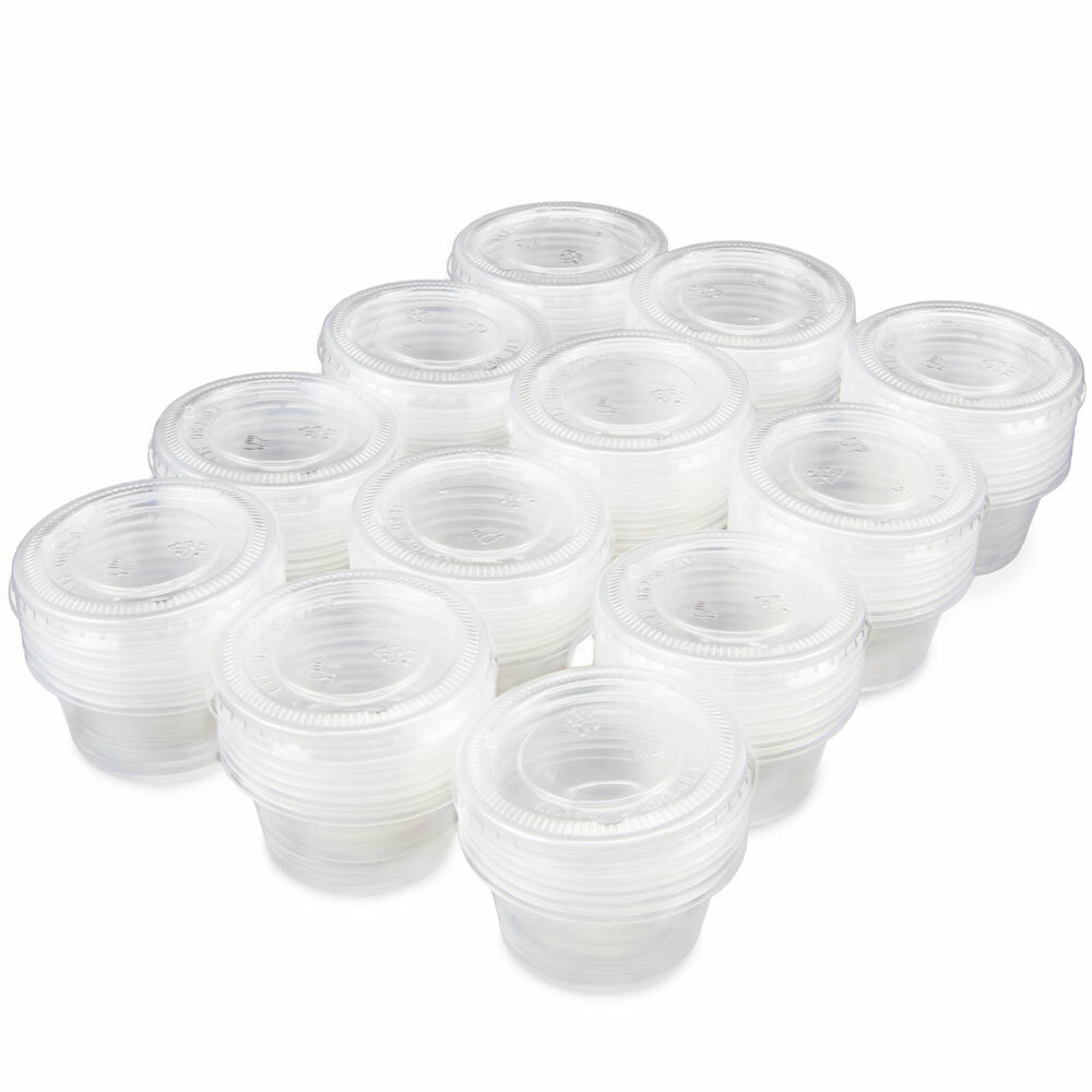100-Pack Condiment Dishes, 2 Oz. Kdct-001