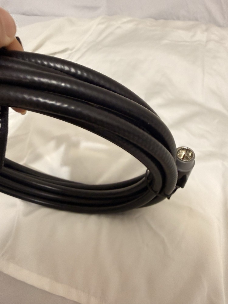 New Coaxial Cable ,Copper Black , 10 ft