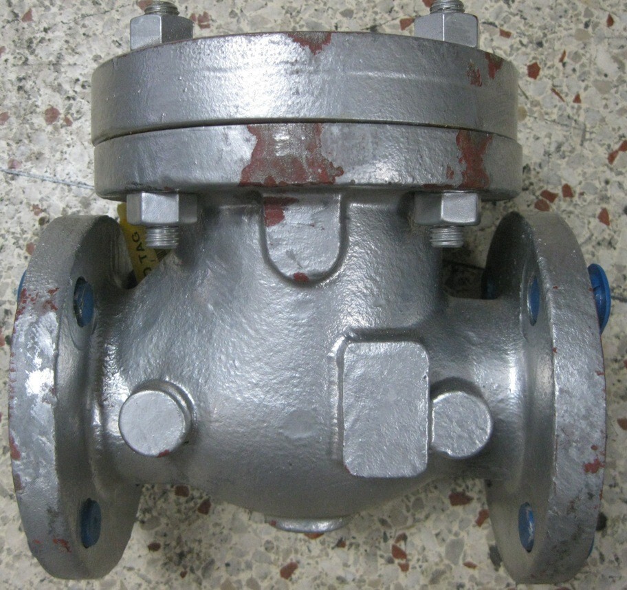 VELAN 2” 150 WCB FLANGED RAISED FACE CHECK VALVE