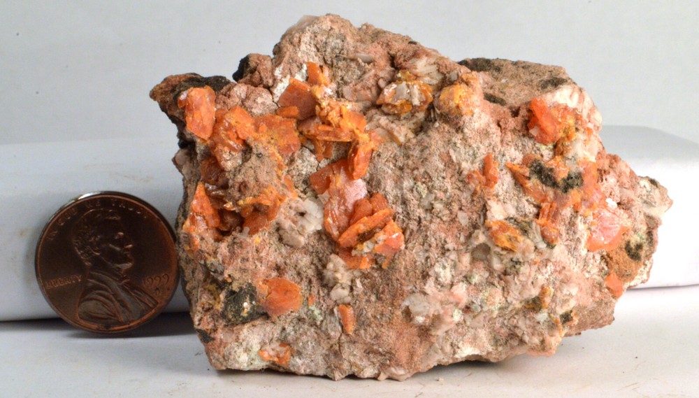 #10,473 Wulfenite - Mibladen, Morocco