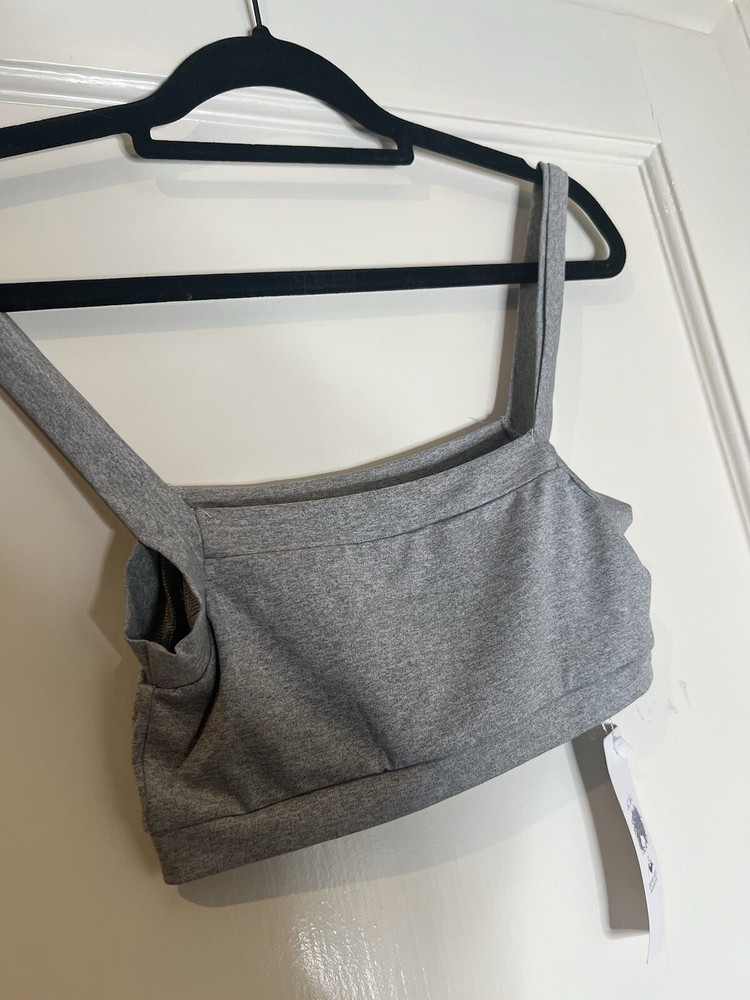 Grey Off Shoulder Top and Ruched Legging Two Piece Set