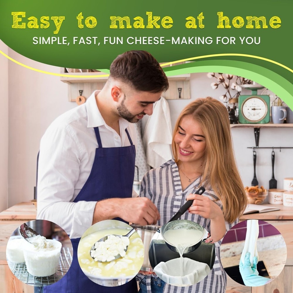 DIY Mozzarella & Ricotta Cheese Making Kit