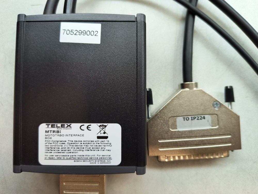 Telex Mototurbo Interface Box