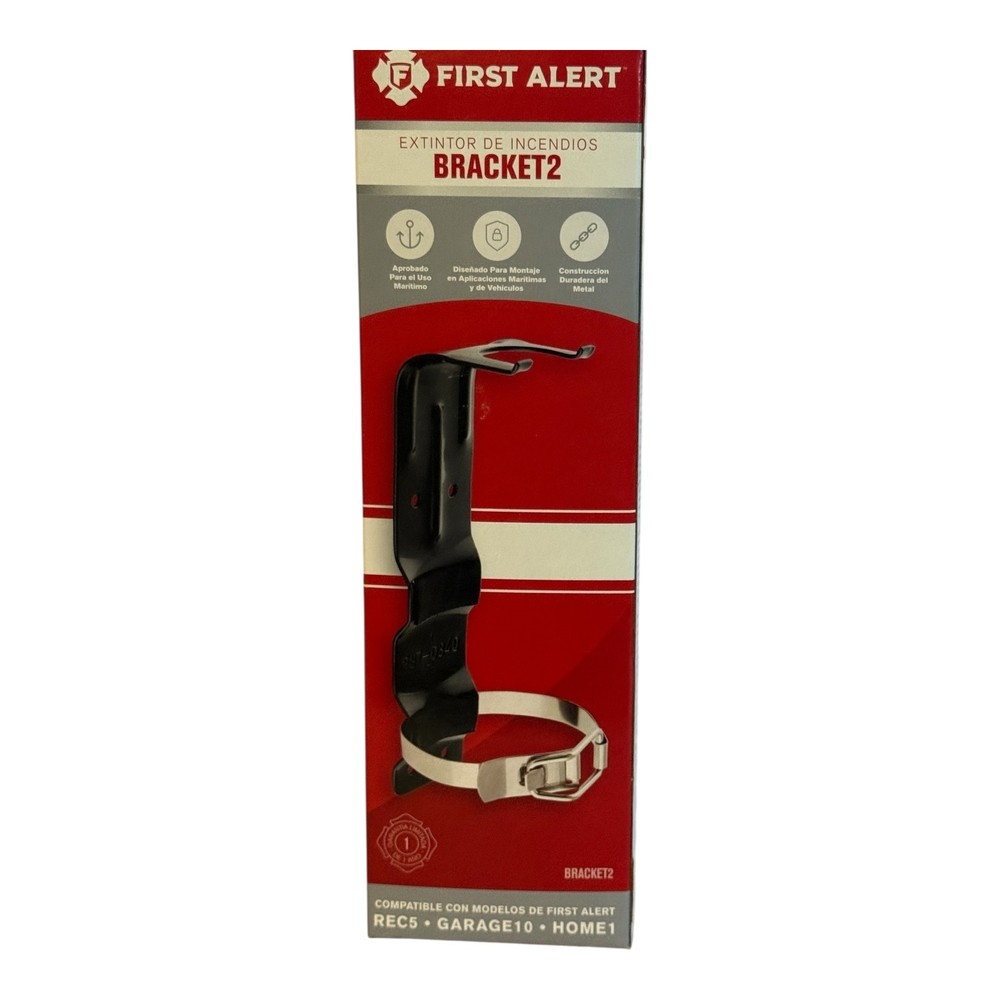 First Alert Small Fire Extinguisher Mounting Bracket2 new