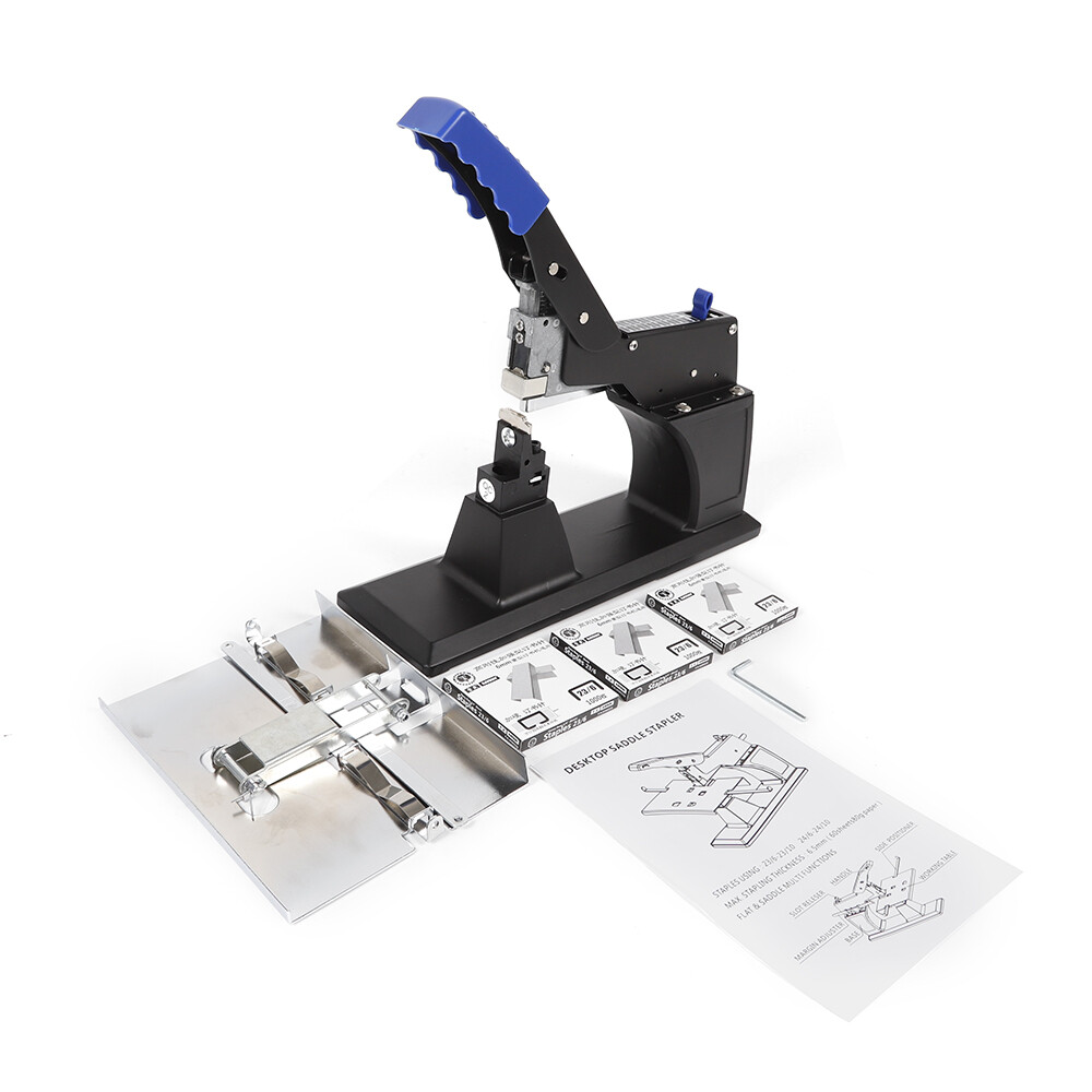 Saddle Stitch Stapler Manual Stapler 60 Sheet Nail/Saddle Staple Binding Machine