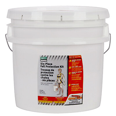 Safety Works 10095901 Fall Protection Kit Unisex Polyester Assorted Assorted