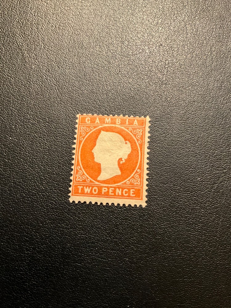 Stamps Gambia Scott #14 hinged