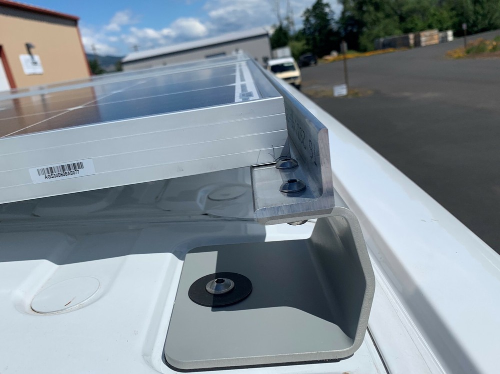 Ford Transit Rail Mounting Brackets V2 for use with Angle