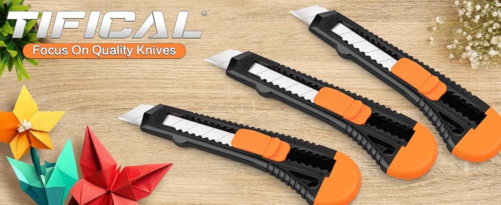 Box Cutter Retractable Bulk, Box Cutters, Utility Knife, Box Cutter for