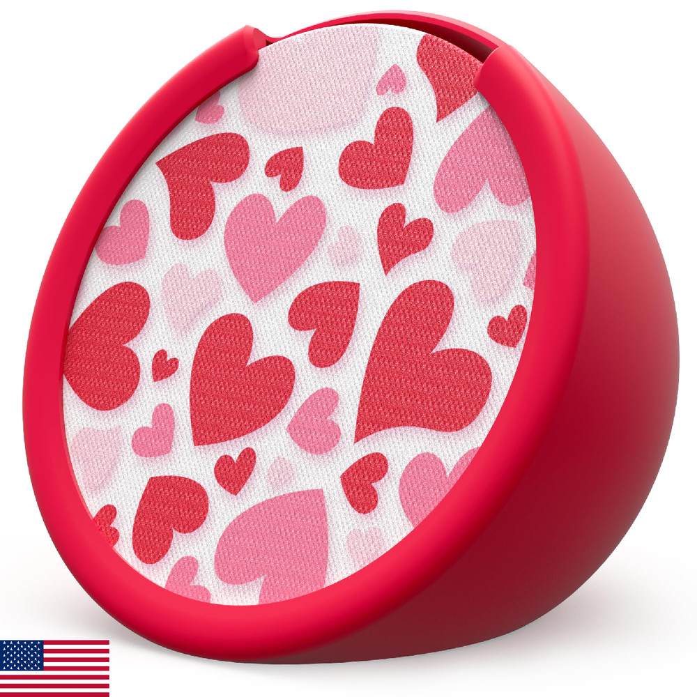 Hearts Sleeve & Faceplate Compatible with Echo Pop