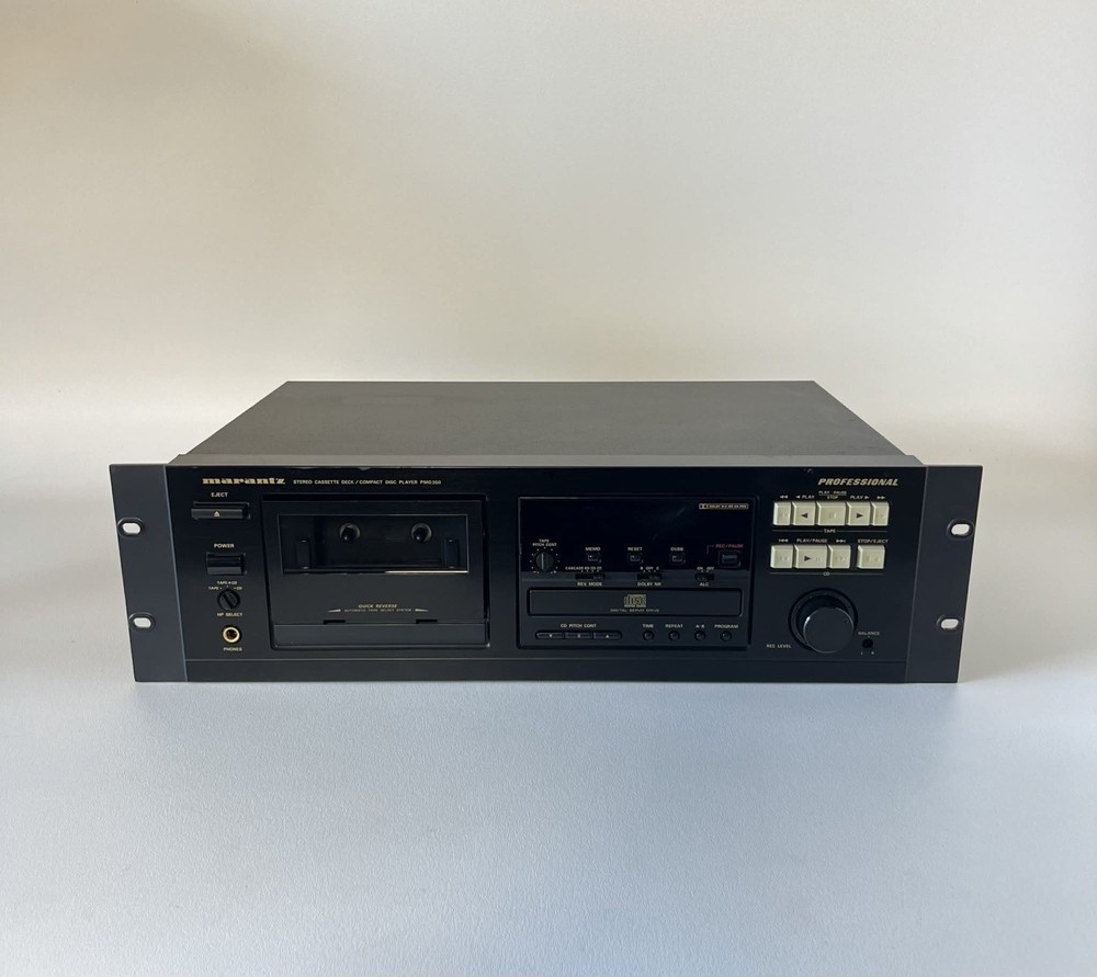 Marantz PMD350OU Professional Combination CD Player & Cassette Deck