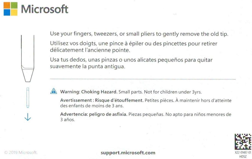 Microsoft Surface Stylus Tip Kit (80 Tips), NWG-00001