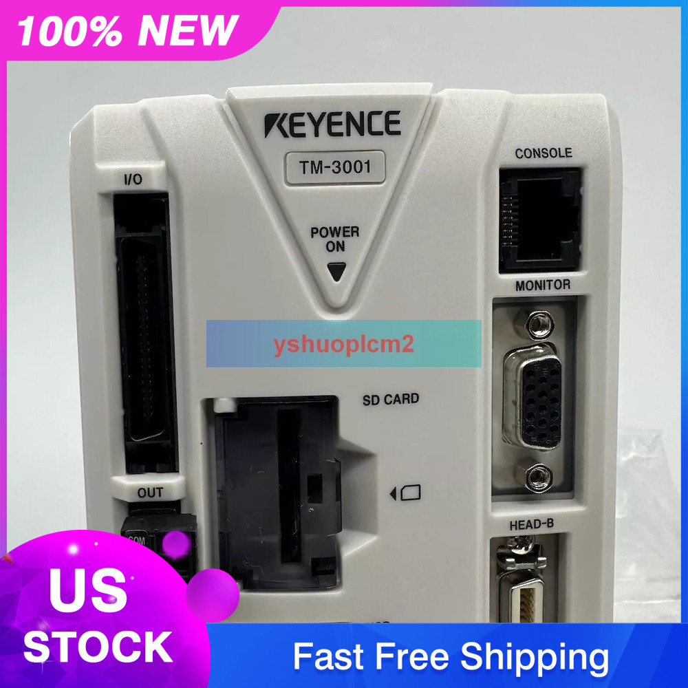 Keyence TM-3001 High Speed 2D Optical Micrometer Controller NEW without Remote