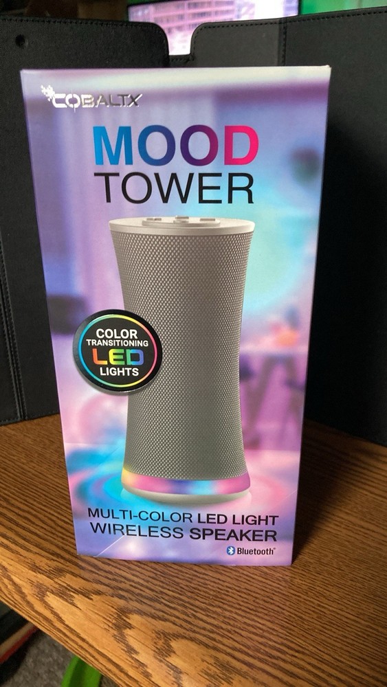 Cobaltz Multi-Color Led Light Wireless Speaker/Bluetooth